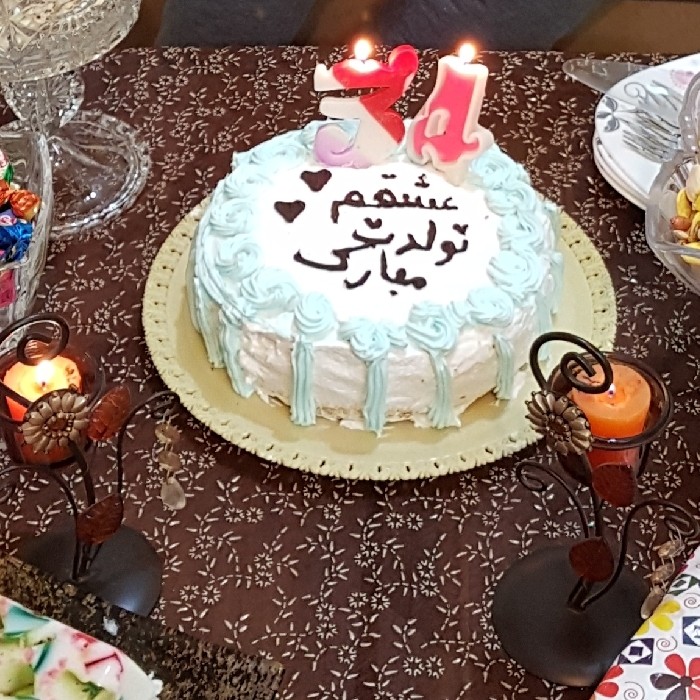 عکس کیک اسفنجی