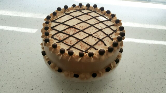 عکس کیک کاپو چینو