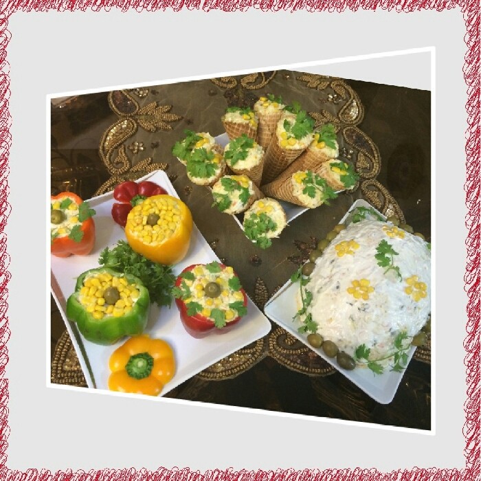 عکس الویه های من برای مهمونی عزیزم