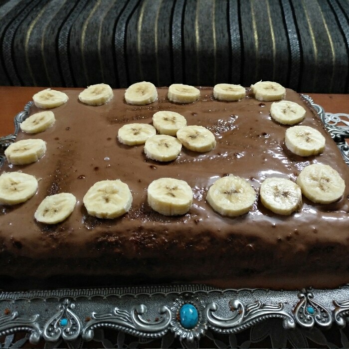 عکس کیک ساده خانگی