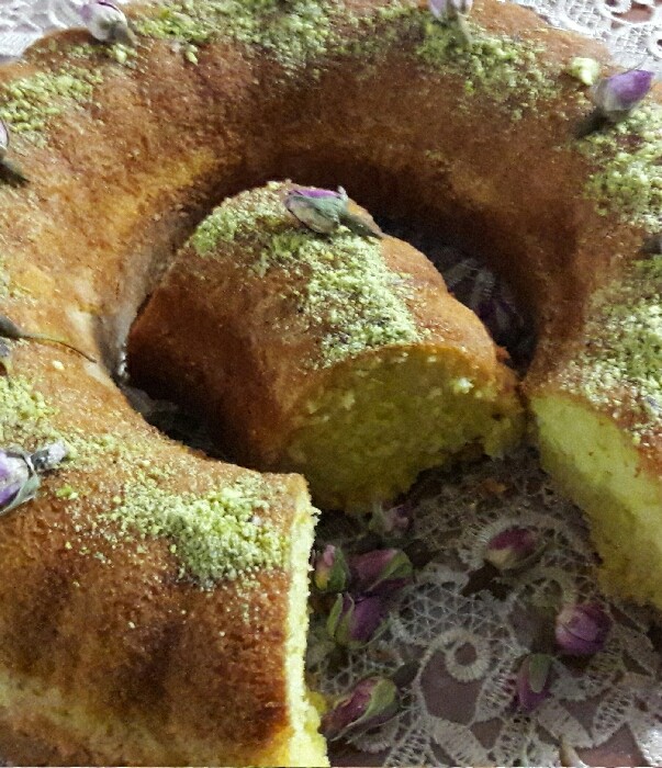 عکس کیک شربتی