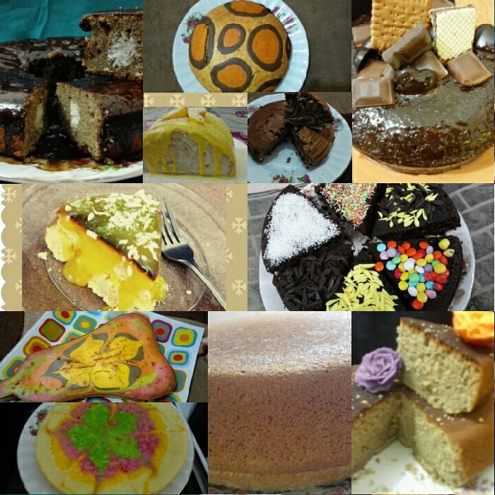 عکس مجموعه ای از کیک های من
