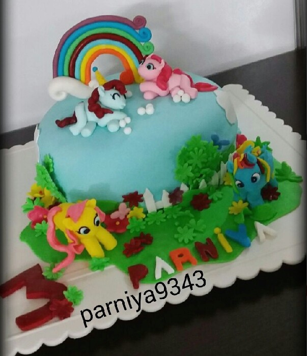 عکس کیک تولد دخملم