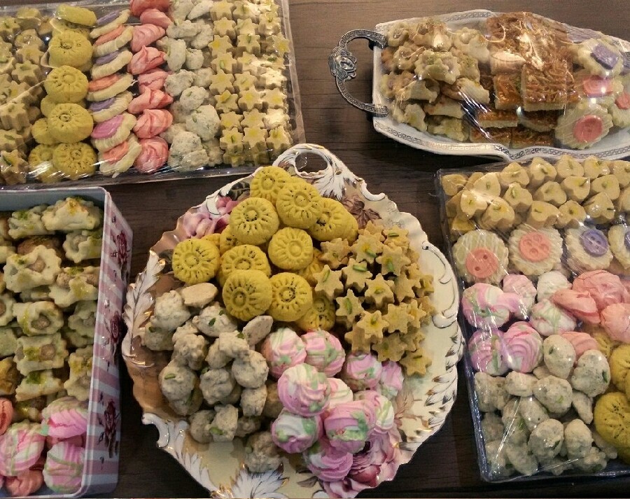 عکس شیرینی های عیدم