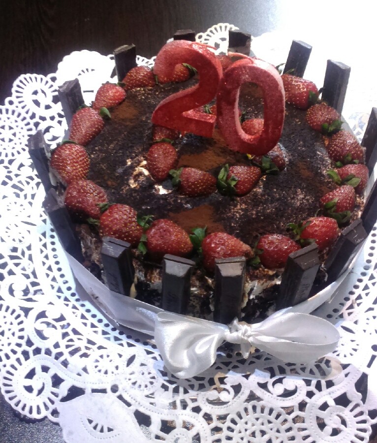 عکس کیک شکلاتی