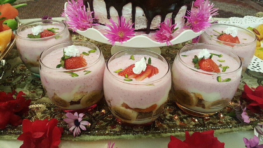 عکس دسر های خوشمزه من