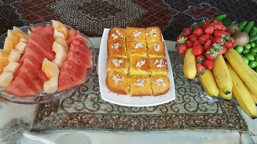 عکس کیک رِوانی