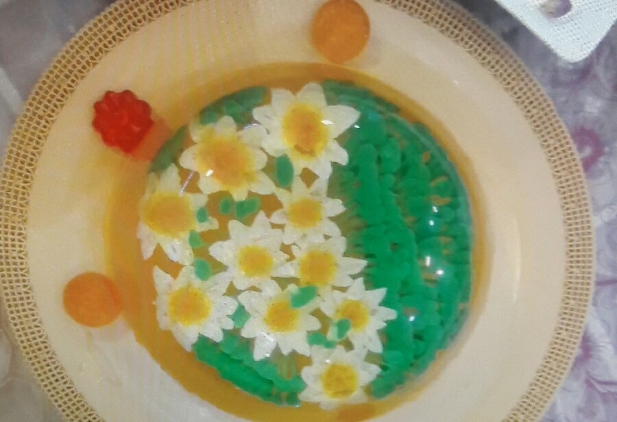 عکس ژله تزیقی برای یه شام رومانتیک