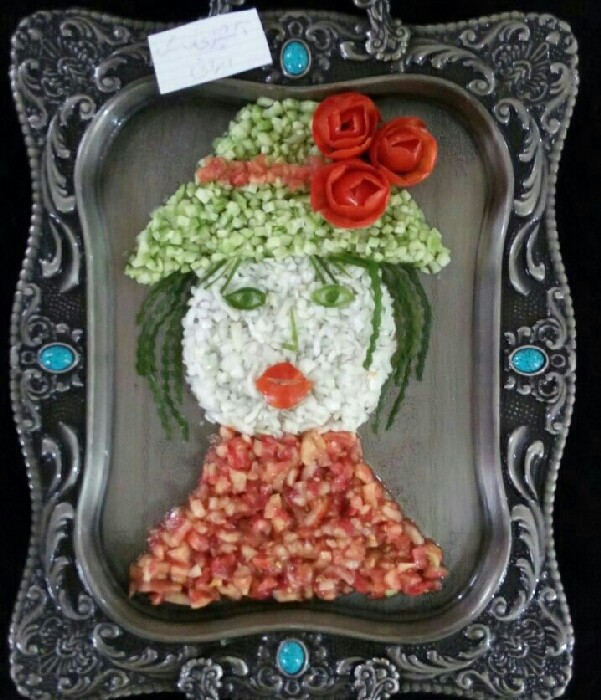عکس سالاد شیرازی من
