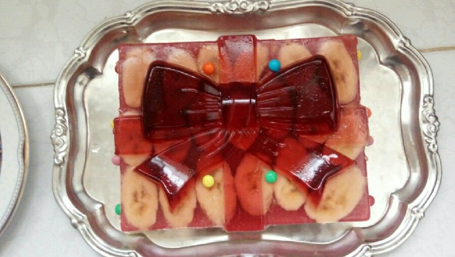 عکس ژله ویترینی پاپیون