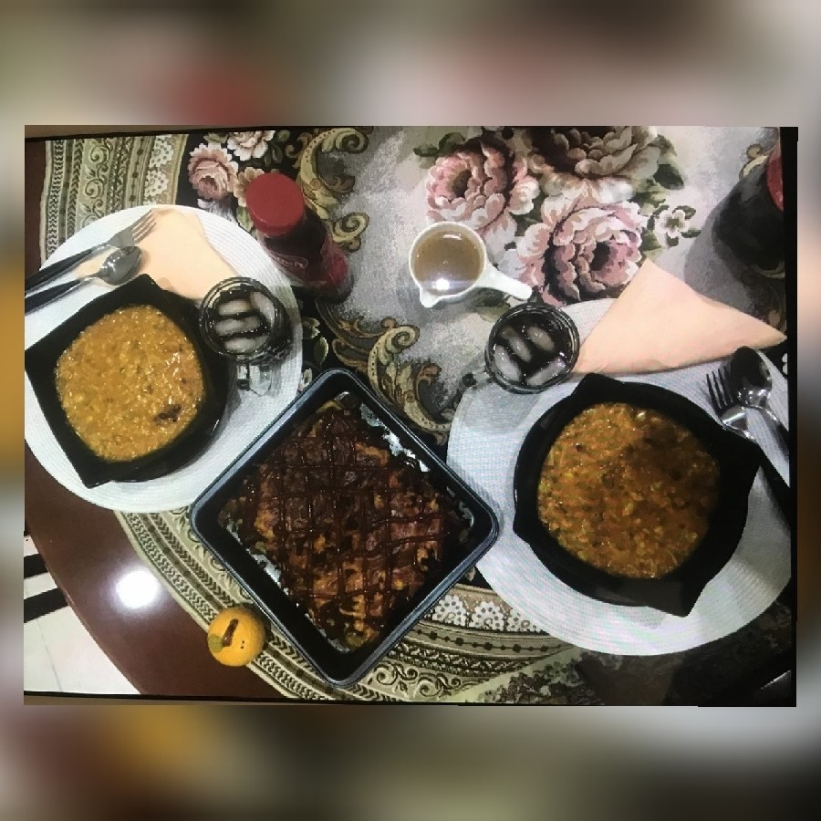 عکس سوپ و لازانیا