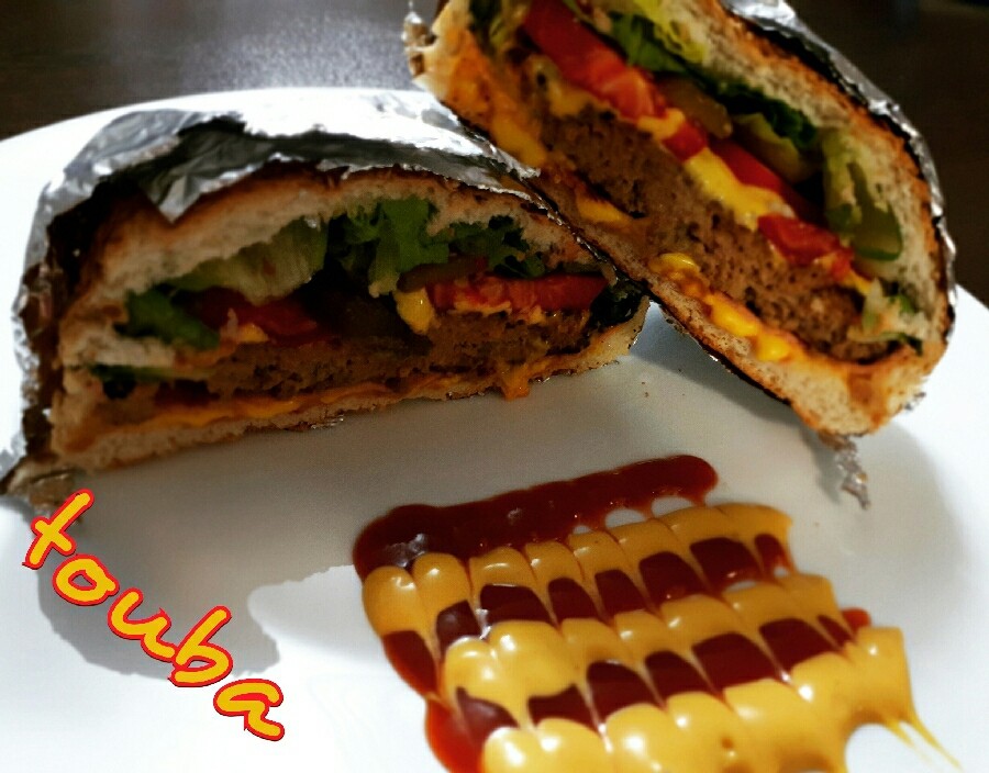 عکس چیزبرگر خونگی