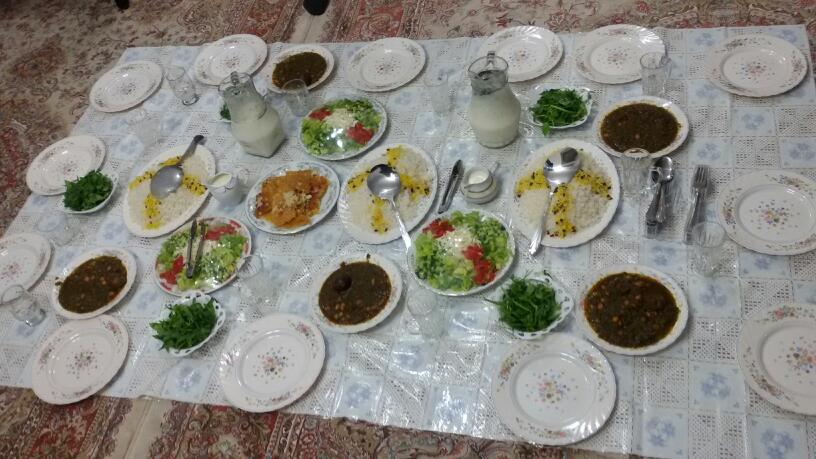 عکس افطاری شب 12