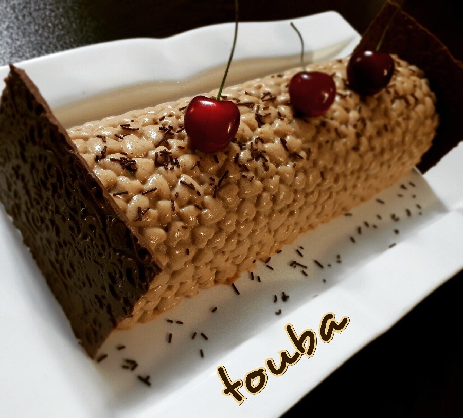 عکس دسر موز و بیسکوییت