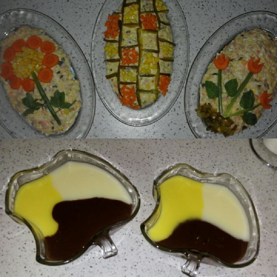 عکس سالاد الویه مشکفی