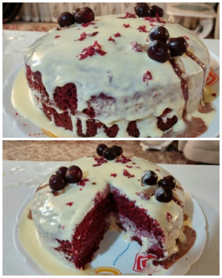 کیک رد ولوت red velvet