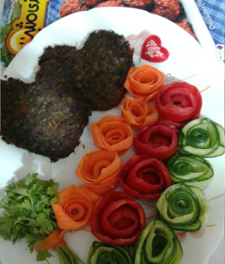 عکس کوکو سبزی قلبی تقدیم به پاپیونیها