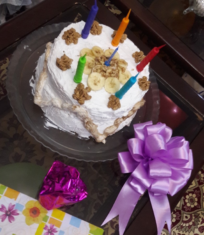 کیک تولد خواهرم