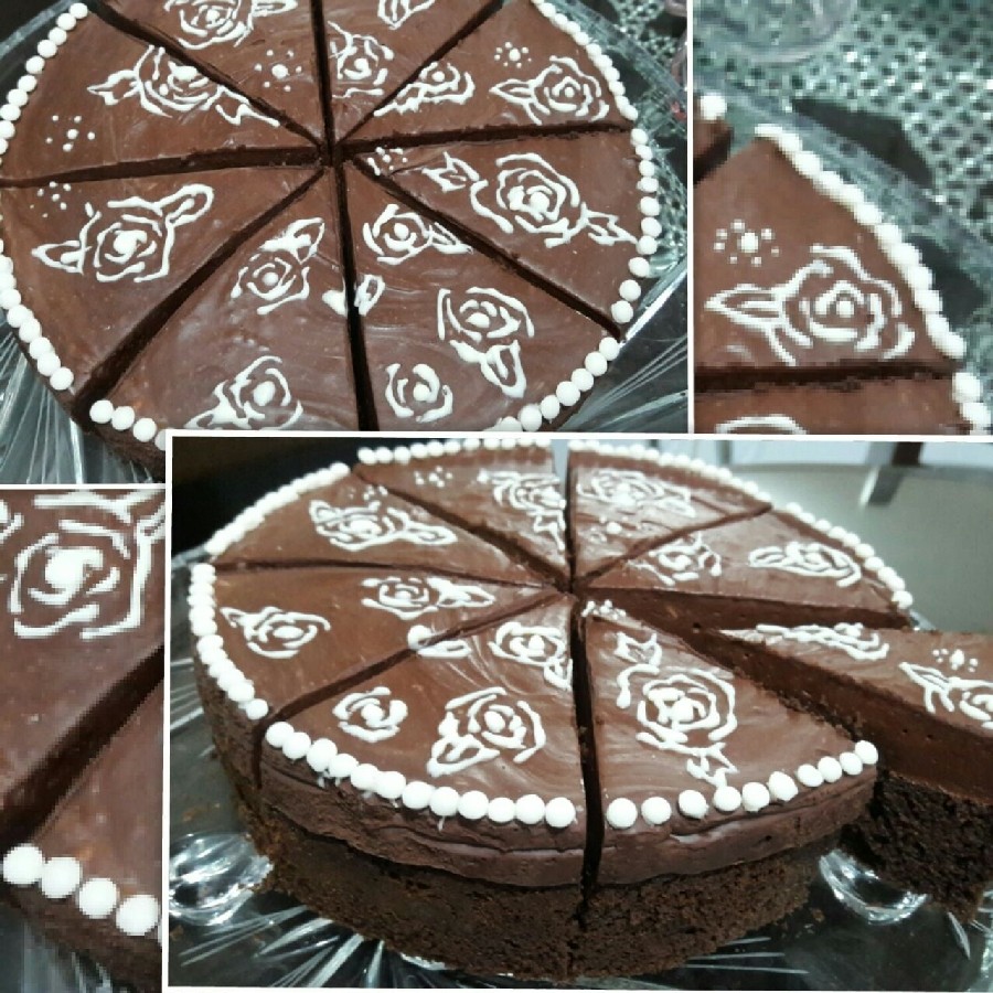 عکس چیز کیک شکلاتی من