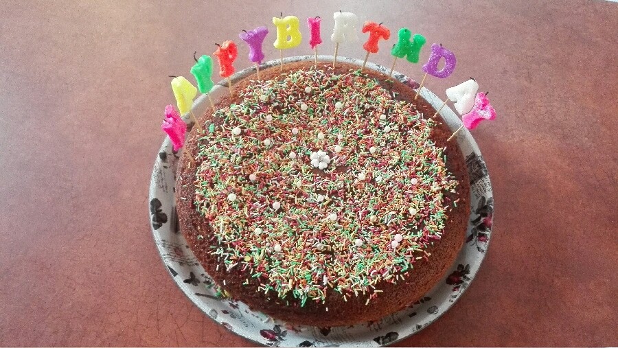 کیک تولد دایی جونم 