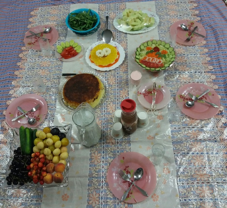 عکس آخرین افطاری ماه مبارک رمضان