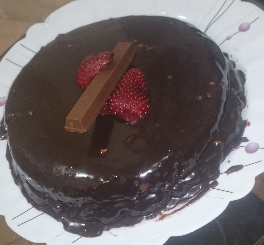 عکس کیک شکلاتی