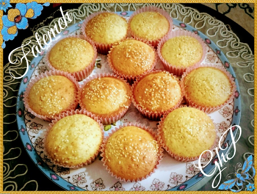 عکس کیک ساده خانگی