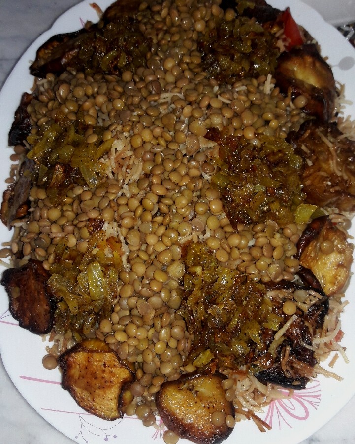عکس رشته تپک(غذای بوشهری)