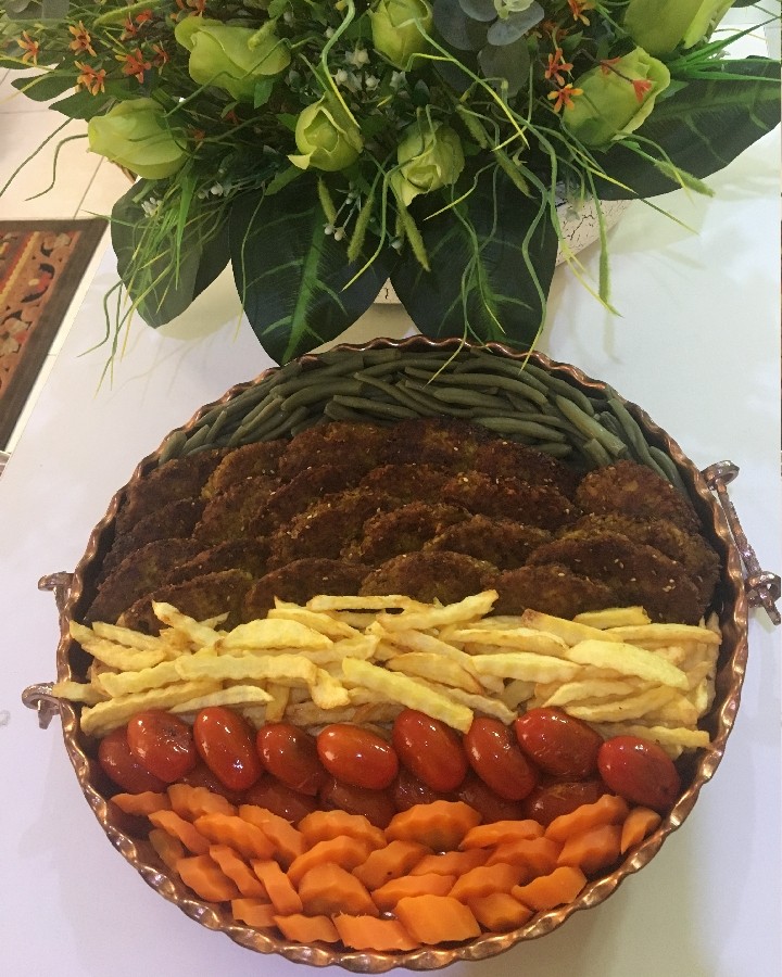عکس شامی کباب و مخلفات