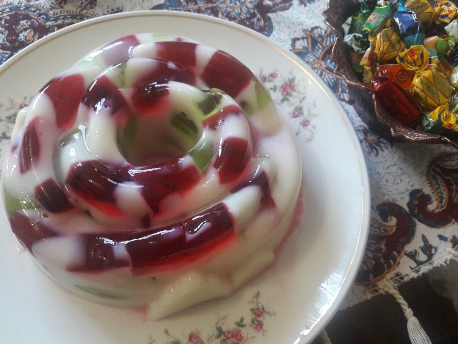 عکس ژله موزائیک