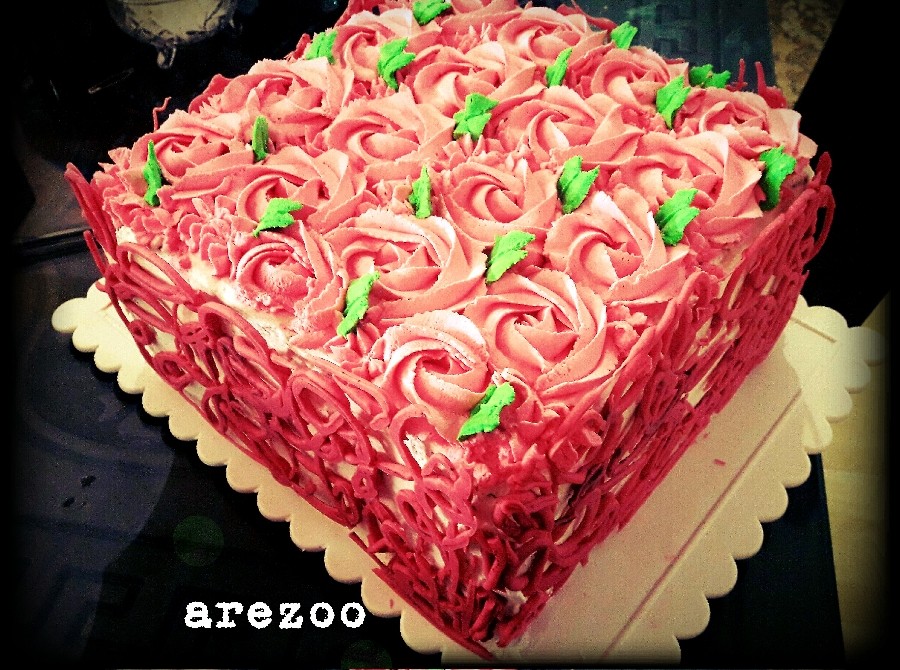 عکس کیک اسفنجی