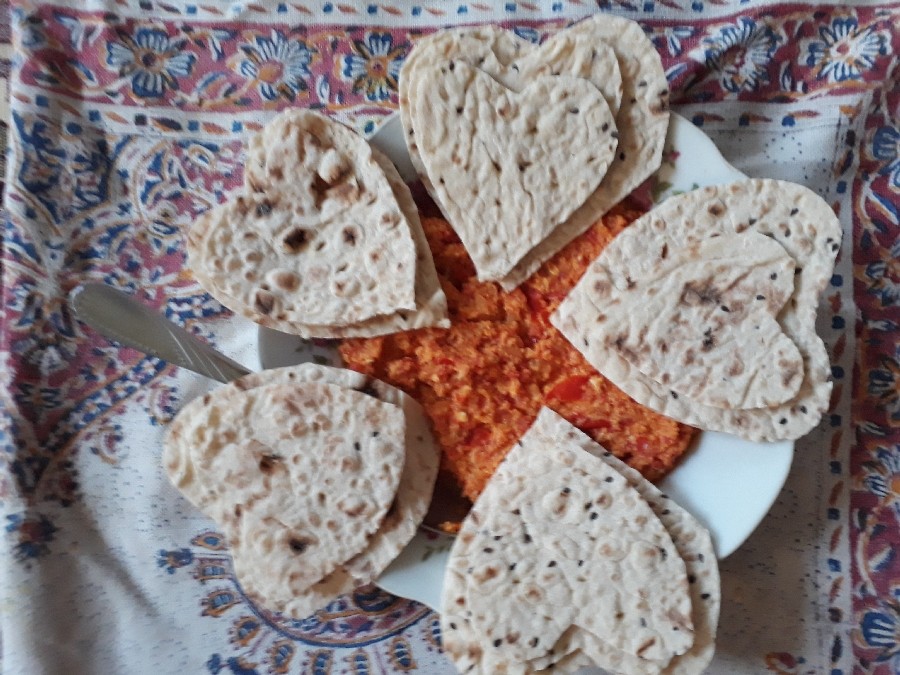 عکس املت ساده