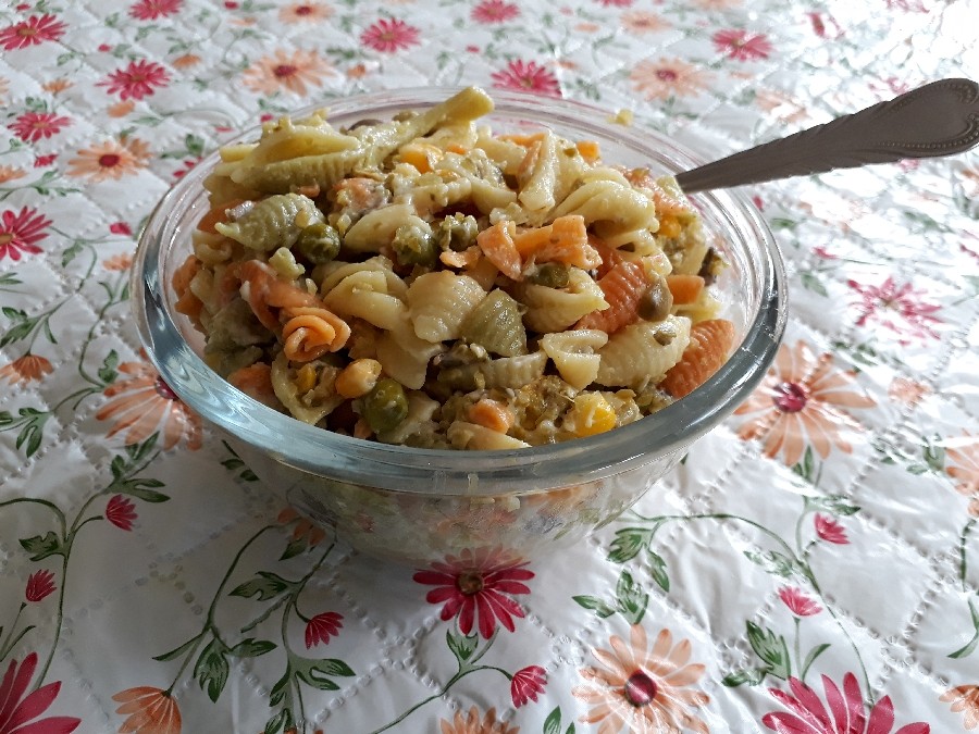 عکس سالاد ماکارونی