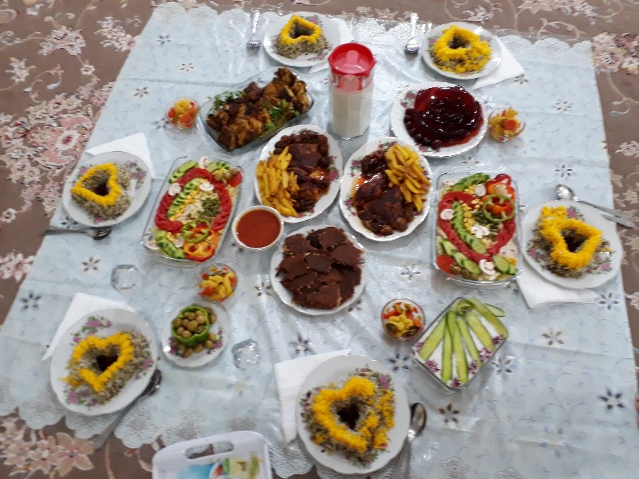 عکس شام دورهمی