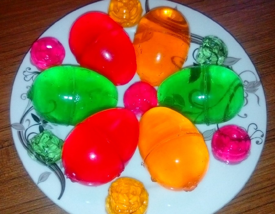 عکس ژله تخم مرغ من برا کوچو لو ها م