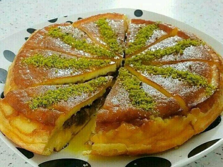 عکس خاگینه مغزدار