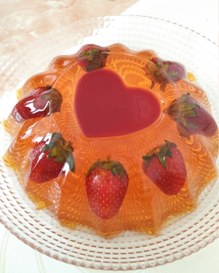 عکس ژله پرتغال
