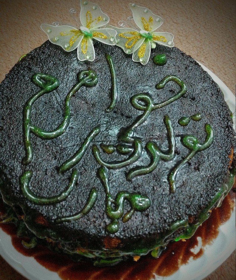 عکس کیک اسفنجی