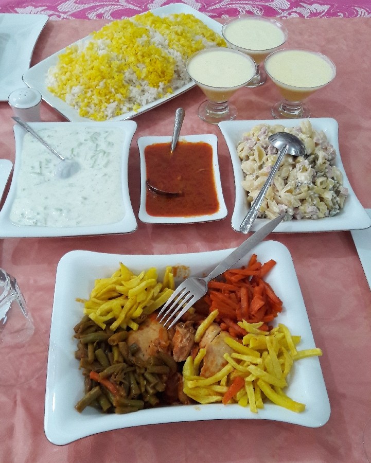 عکس غذای من واسه مهمونام