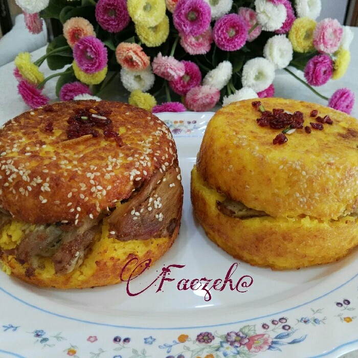 عکس ته چین قالبی مرغ