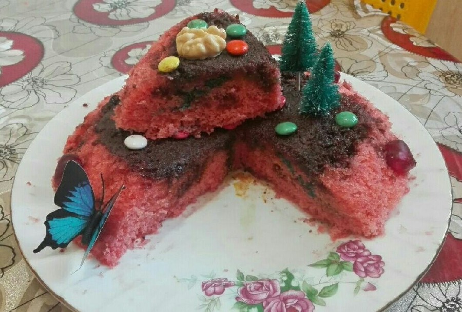 کیک آلبالویی 