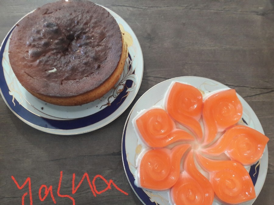 کیک_ژله