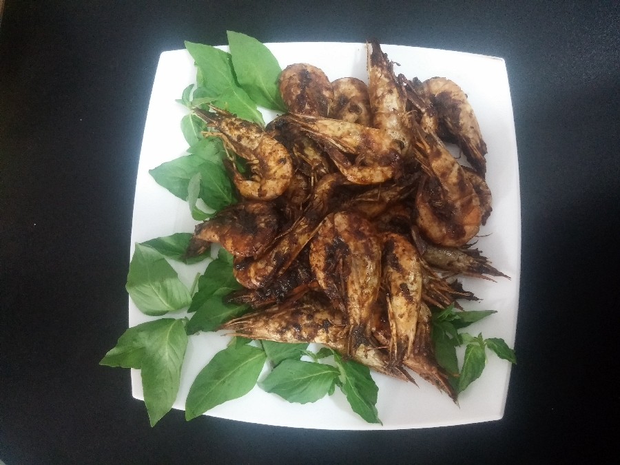 عکس خوراک میگو