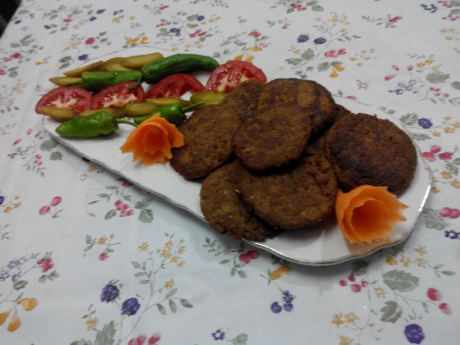 عکس سویا برگر (گیاهی)