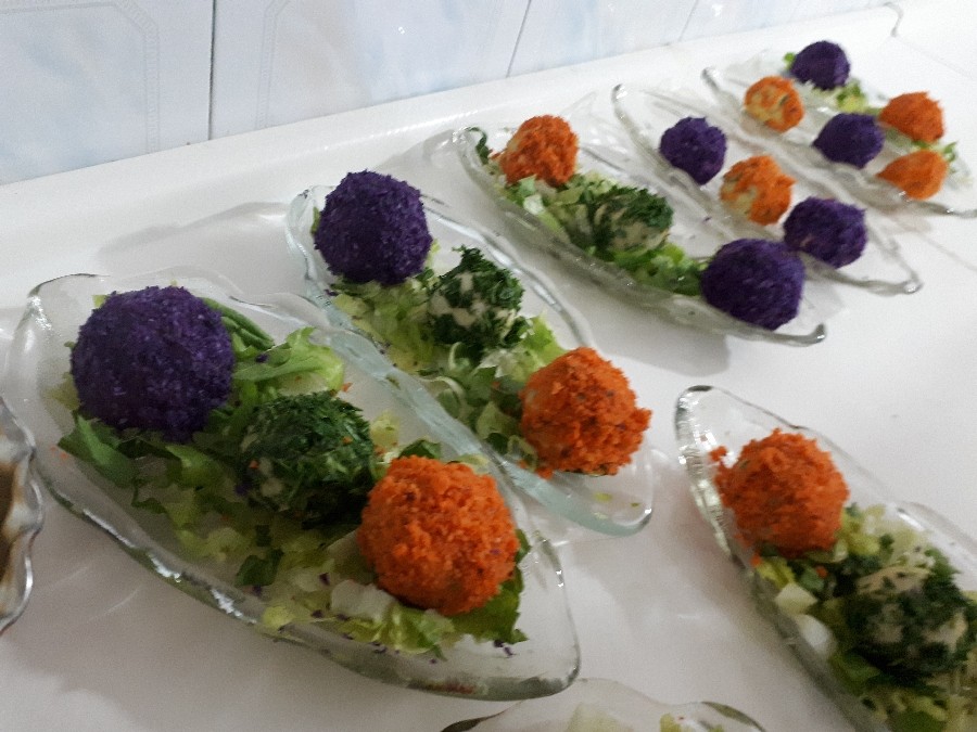عکس سالاد توپکی