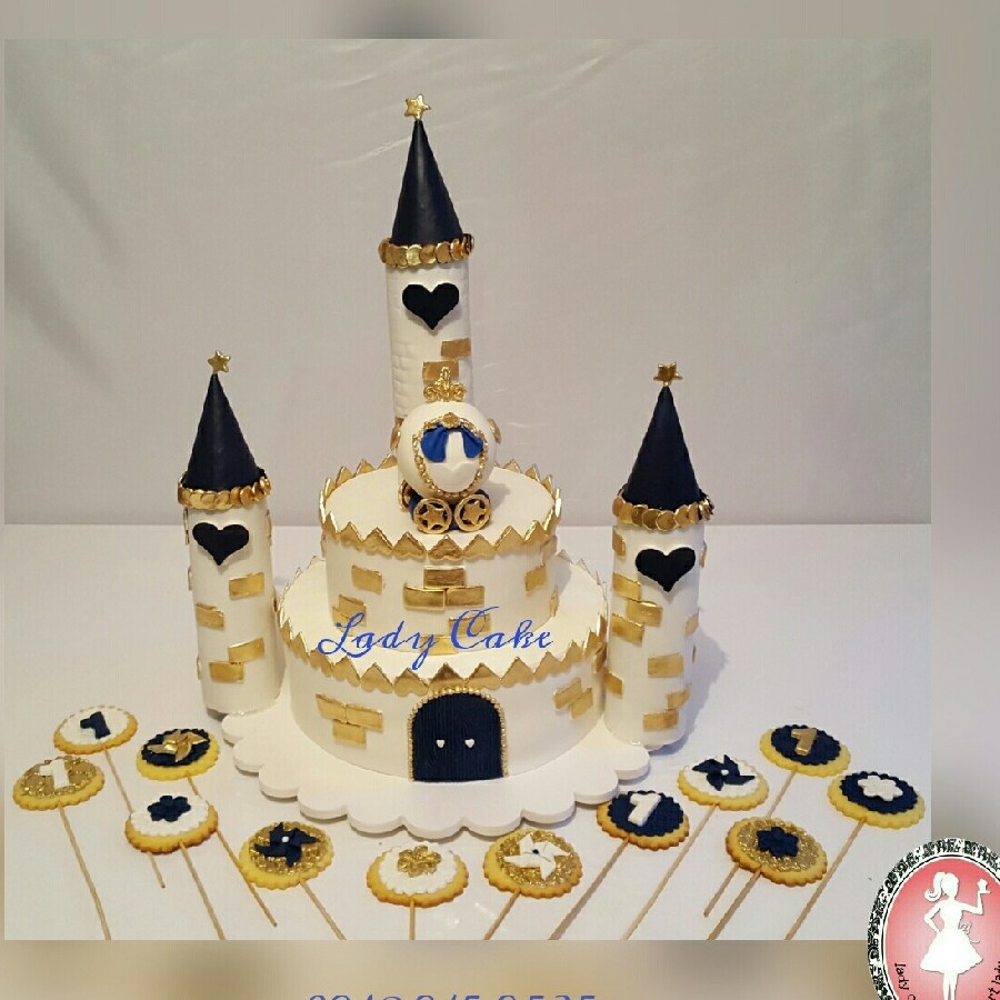 عکس کیک قلعه