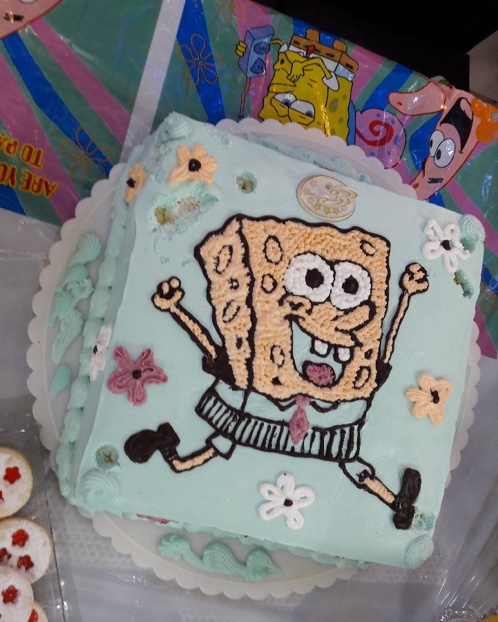 کیک تولد پسرخالمه