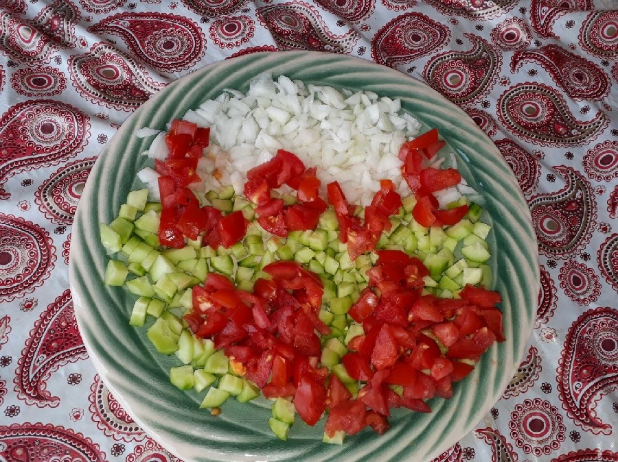عکس دیزاین سالاد شیرازی