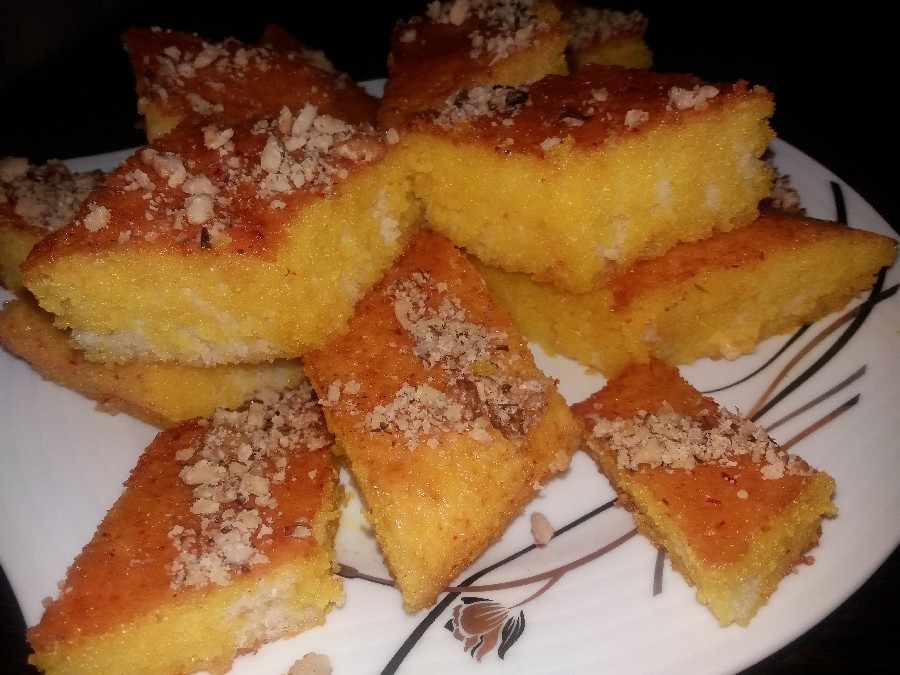 عکس کیک شربتی