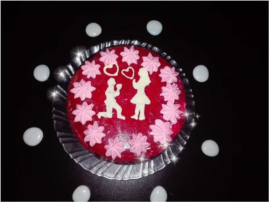 عکس کیک روز عشق